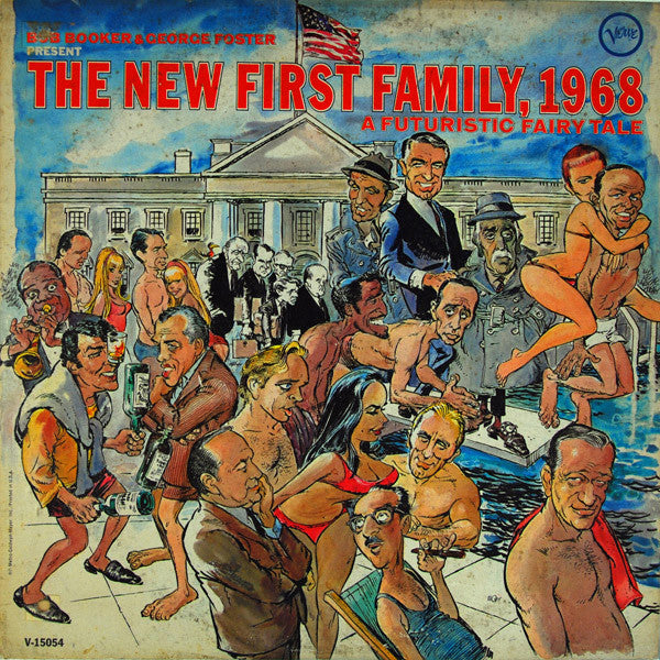 Bob Booker - The New First Family, 1968 - A Futuristic Fairy Tale - LP