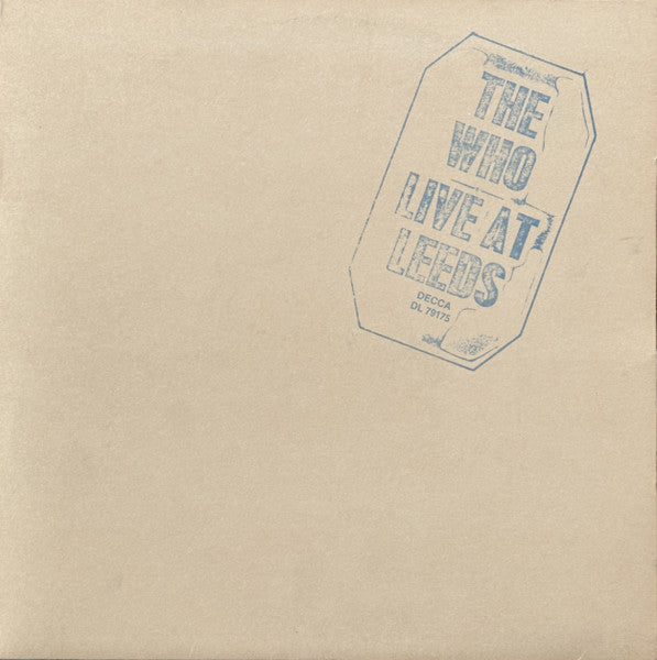 The Who - Live At Leeds - LP