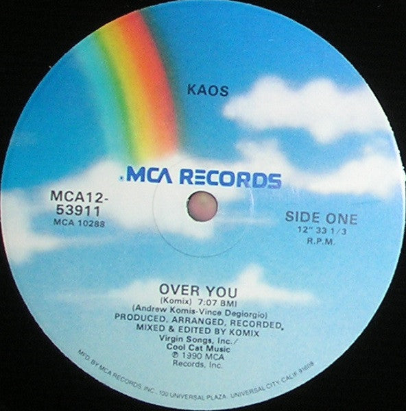Kaos - Over You - 12"