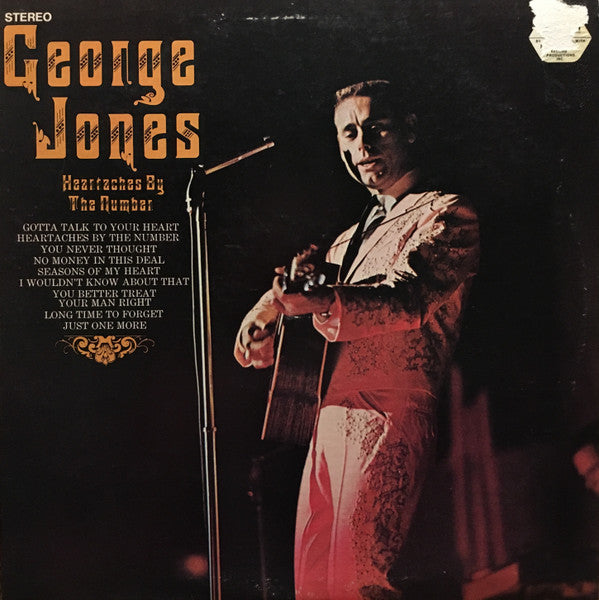 George Jones - Heartaches By The Number - LP