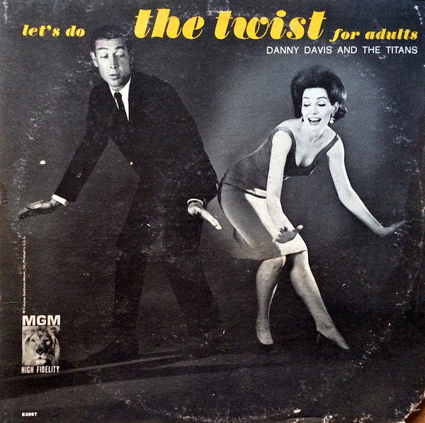 Danny Davis - Let's Do the Twist For Adults - LP