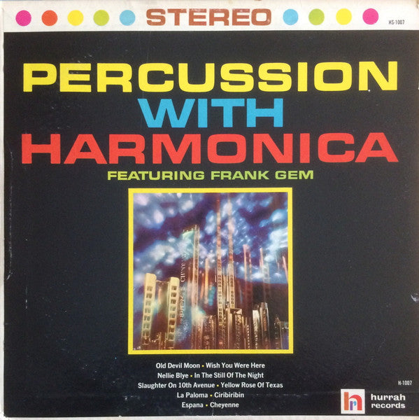 Frank Gem - Percussion With Harmonica - LP
