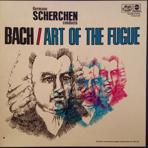 Johann Sebastian Bach - Art Of The Fugue - LP