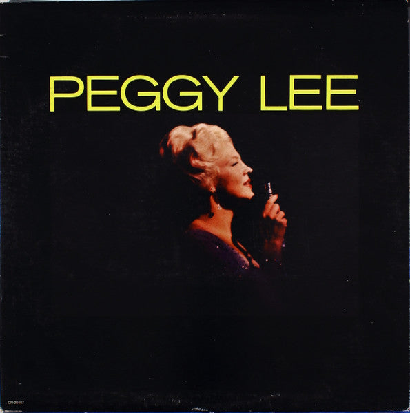 Peggy Lee - Peggy Lee - LP