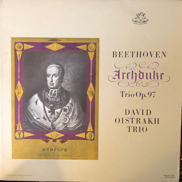 Ludwig van Beethoven - Archduke Trio, Op. 97 - LP