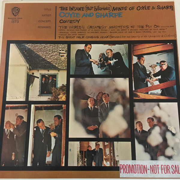 Coyle & Sharpe - The Insane (But Hilarious) Minds Of Coyle & Sharpe - LP