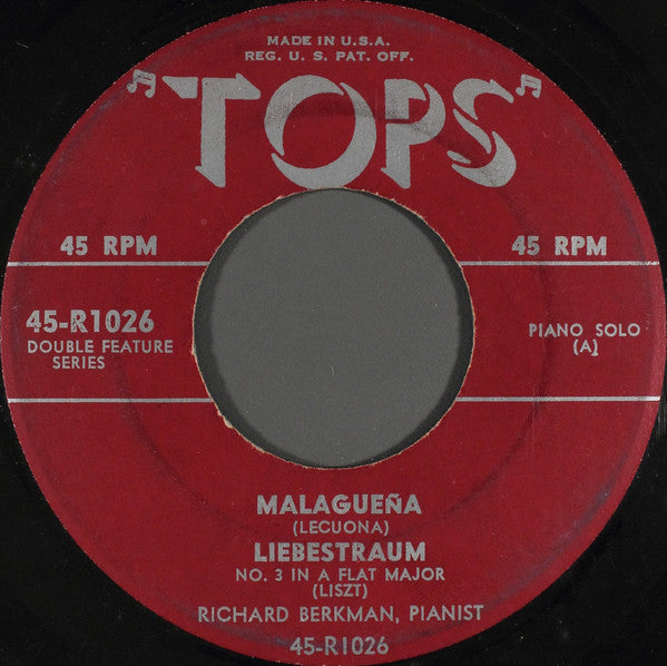 Richard Berkman - Malaguera - EP