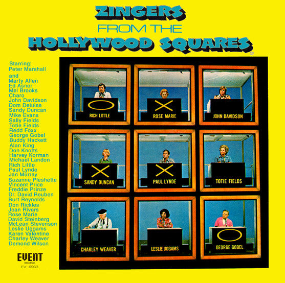 Peter Marshall - Zingers From The Hollywood Squares - LP