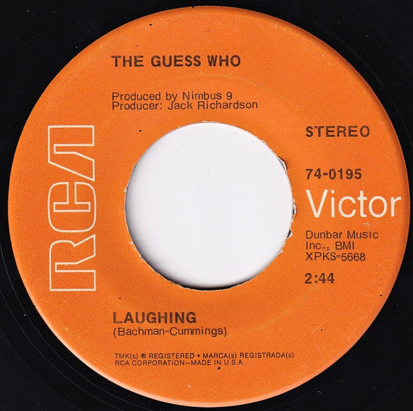 The Guess Who - Laughing / Undun - 7"