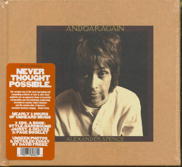 Alexander Spence - AndOarAgain - CD