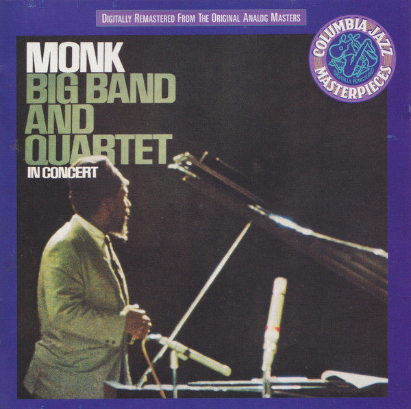 Thelonious Monk - Big Band And Quartet In Concert - CD