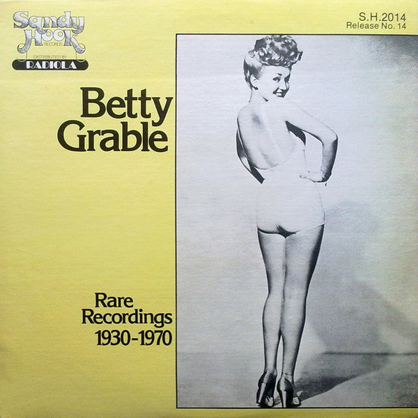 Betty Grable - Rare Recordings 1930-1970 - LP
