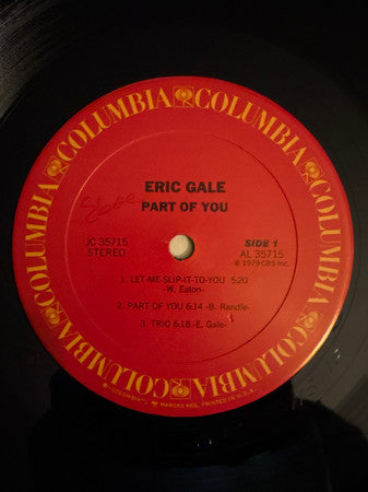 Eric Gale - Part Of You - LP