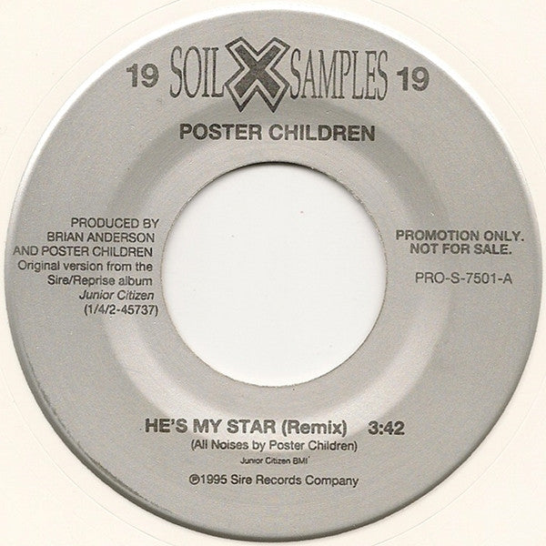 Poster Children - Soil X Samples 19 - 7"