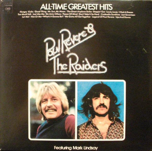 Paul Revere & The Raiders - All-Time Greatest Hits - LP