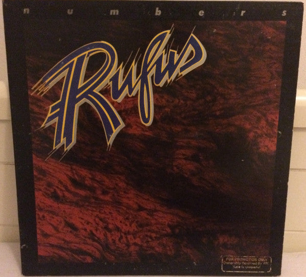 Rufus - Numbers - LP
