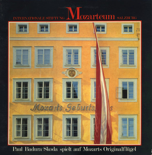 Wolfgang Amadeus Mozart - Spielt Auf Mozarts Originalflügel - LP