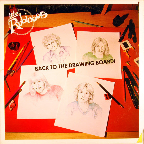 The Rubinoos - Back To The Drawing Board - LP