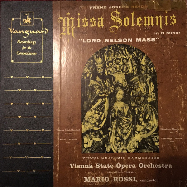 Joseph Haydn - Missa Solemnis in D Minor "Lord Nelson Mass" - LP