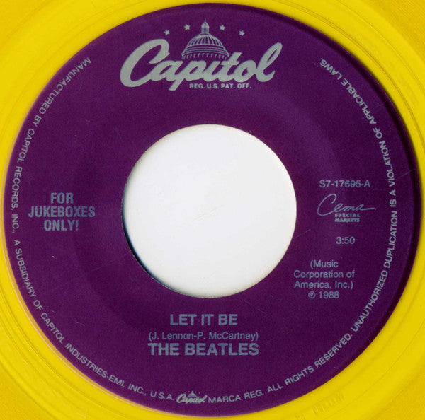 The Beatles - Let It Be - 7"