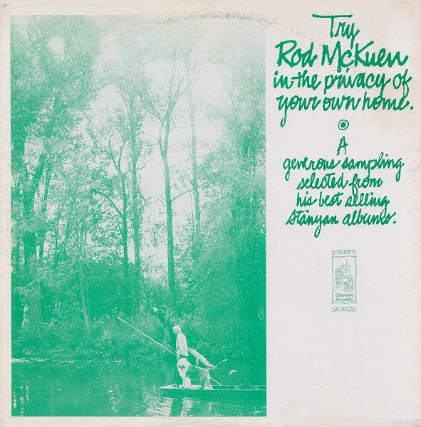 Rod McKuen - Try Rod McKuen In The Privacy Of Your Own Home - LP