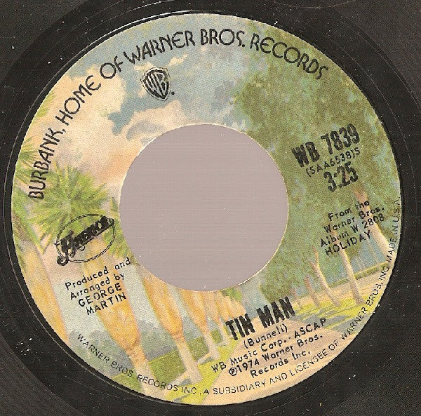 America - Tin Man - 7"