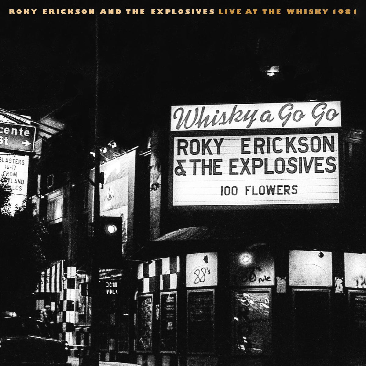 Roky Erickson and The Explosives - Live At The Whisky 1981 - Green Semi-Transparent Vinyl LP - New