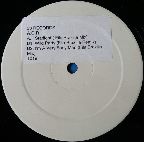 A Certain Ratio - Fila Brazillia Versus A Certain Ratio - 12"