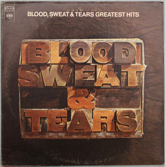 Blood, Sweat And Tears - Blood, Sweat & Tears Greatest Hits - LP
