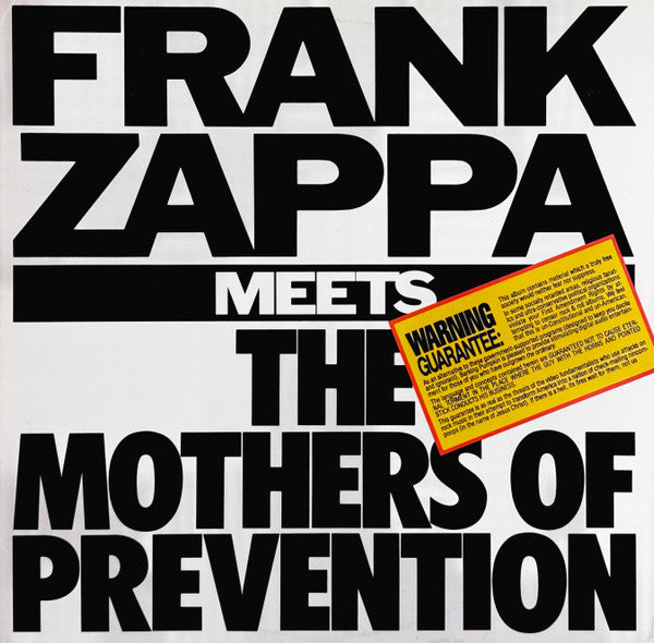 Frank Zappa - Frank Zappa Meets The Mothers Of Prevention - LP