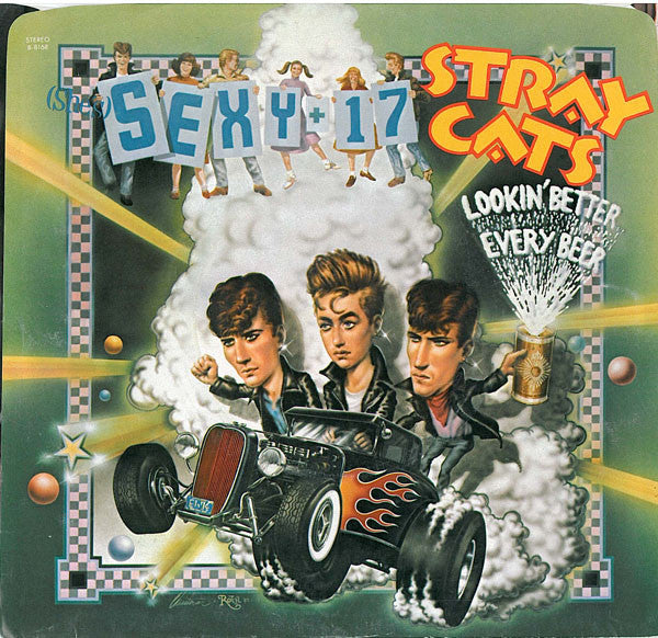 Stray Cats - (She's) Sexy + 17 - 7"