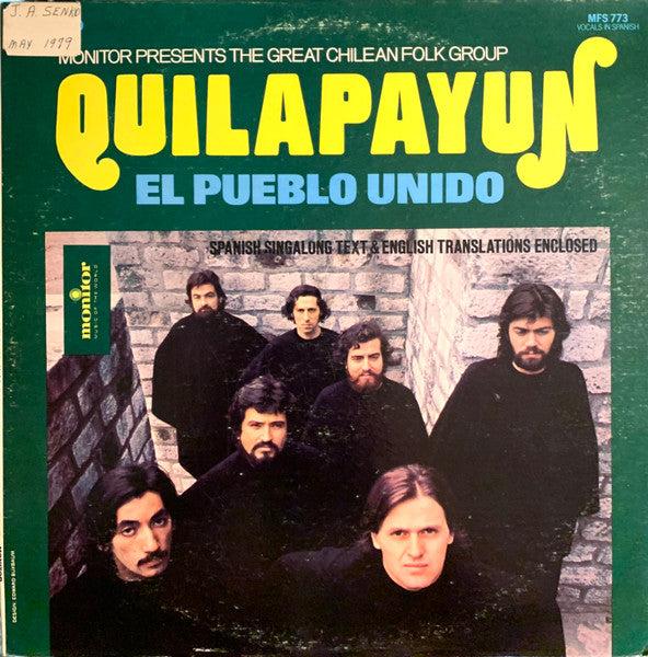 Quilapayún - El Pueblo Unido - LP