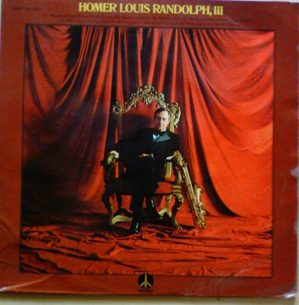 Boots Randolph - Homer Louis Randolph, III - LP