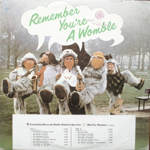 The Wombles - Remember You're A Womble - LP