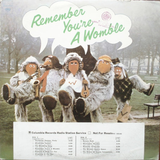 The Wombles - Remember You're A Womble - LP