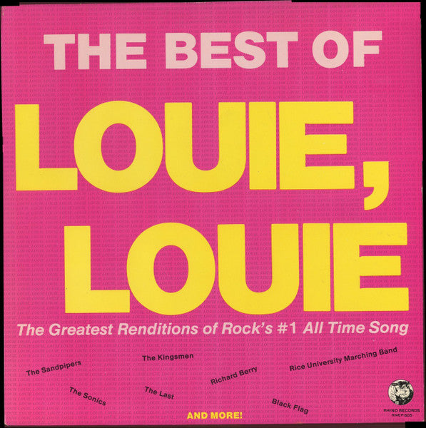 Various - The Best Of Louie, Louie - LP
