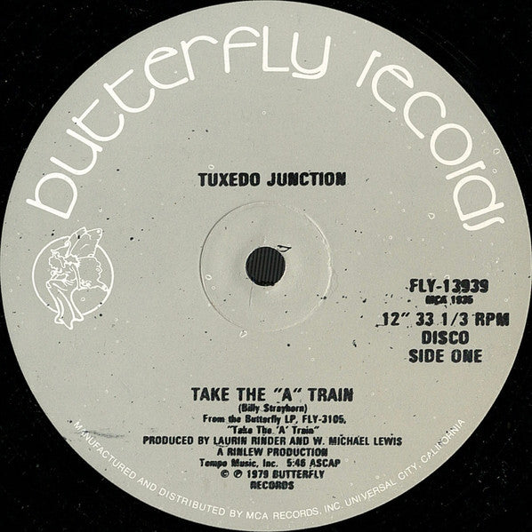 Tuxedo Junction - Take The "A" Train - 12"