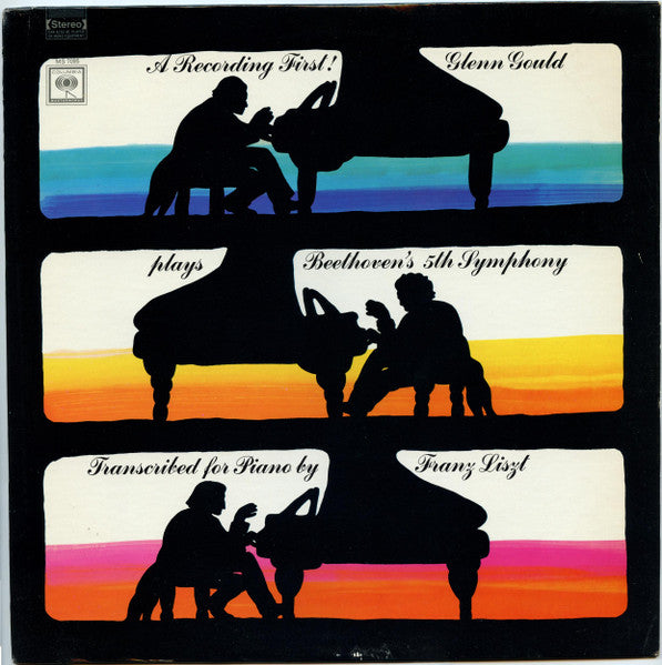 Ludwig van Beethoven - Glenn Gould Plays Beethoven's 5th Symphony Transcribed For Piano By Franz Liszt - LP