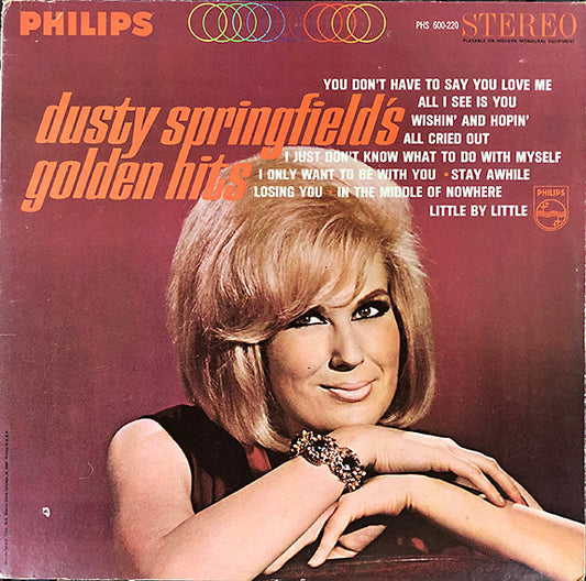 Dusty Springfield - Dusty Springfield's Golden Hits - LP