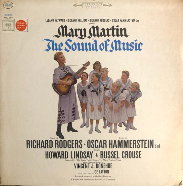 Leland Hayward - The Sound Of Music (Original Broadway Cast) - LP