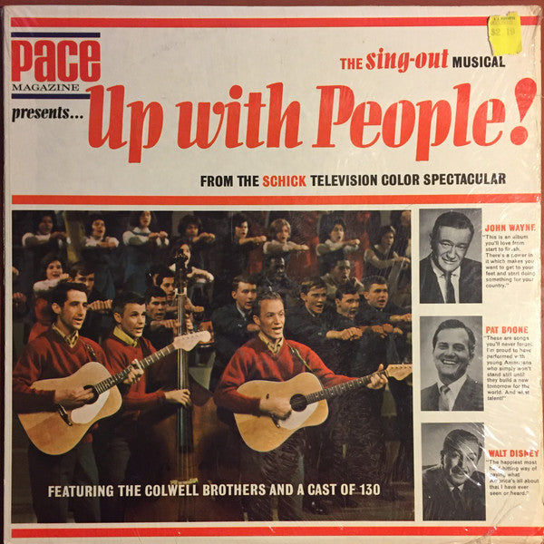 Up With People - Pace Magazine Presents Up With People! The Sing-Out Musical - LP