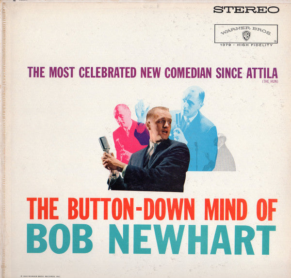 Bob Newhart - The Button-Down Mind Of Bob Newhart - LP