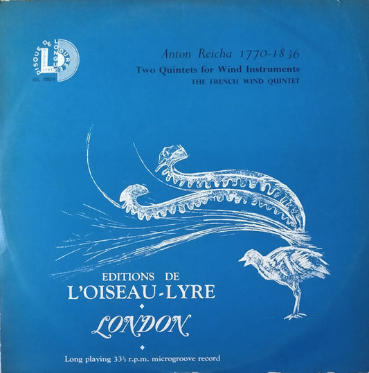 Quintette À Vent Français - Two Quintets For Wind Instruments - LP