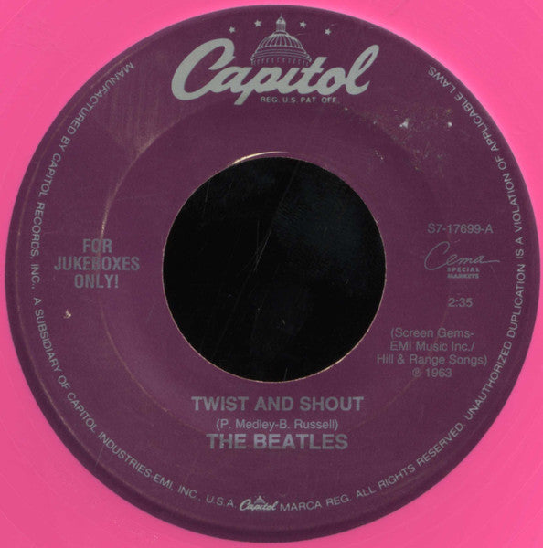 The Beatles - Twist And Shout / There's A Place - 7"