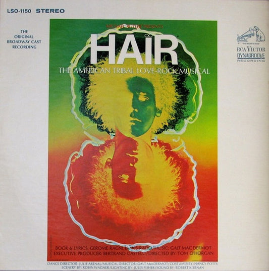 Various - Hair  (The American Tribal Love-Rock Musical) - LP