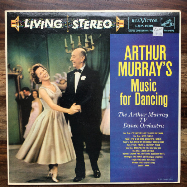 The Arthur Murray TV Dance Orchestra - Arthur Murray's Music For Dancing - LP