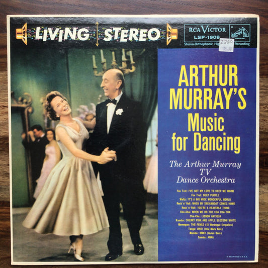 The Arthur Murray TV Dance Orchestra - Arthur Murray's Music For Dancing - LP