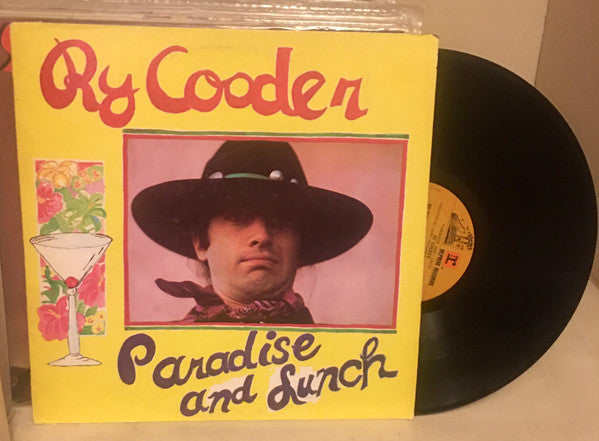 Ry Cooder - Paradise And Lunch - LP