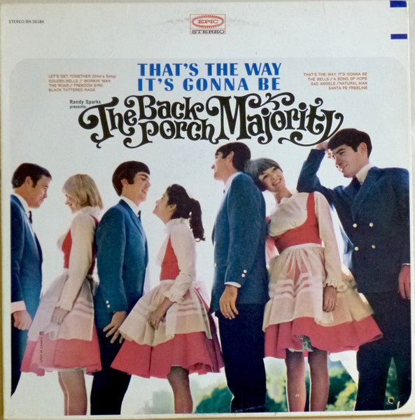 The Back Porch Majority - That's The Way It's Gonna Be - LP
