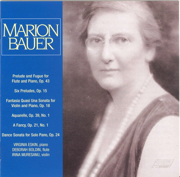 Marion Bauer - Music Of Marion Bauer - CD